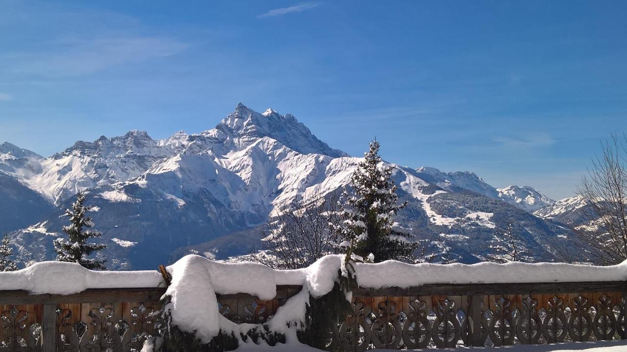 Domaine De La Croix De Javernaz Villars-sur-Ollon Bagian luar foto