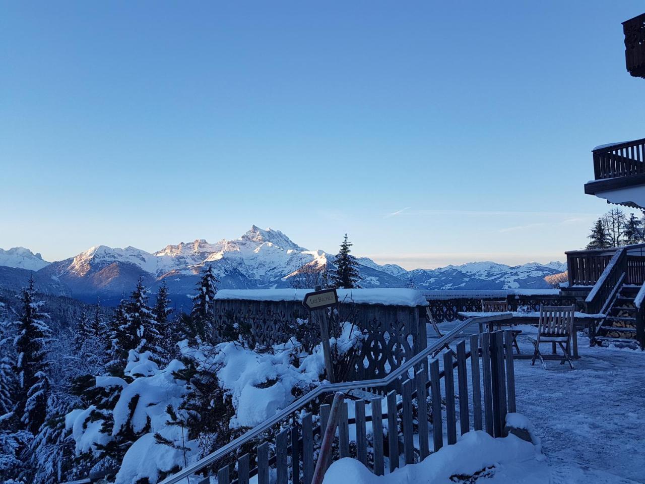 Domaine De La Croix De Javernaz Villars-sur-Ollon Bagian luar foto