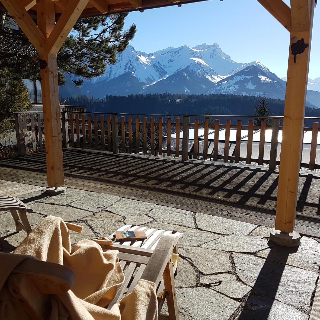 Domaine De La Croix De Javernaz Villars-sur-Ollon Bagian luar foto